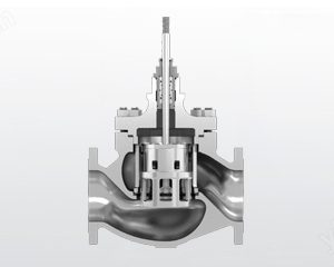 Pressure-Relief Dual-Plug Control Valve