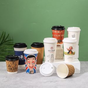 Leak-Resistant Disposable Paper Cups
